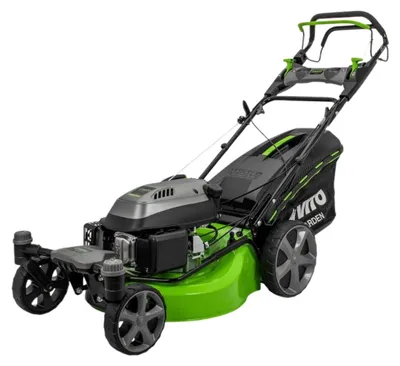 Image de Tondeuse à gazon Autotractée 6.5CV Moteur essence 4T 196Cm3 Largeur 508mm Roues avant pivotantes Surfaces 2000m² VITO