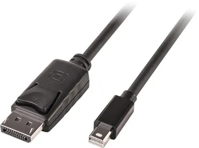 Produktbild von LINDY Mini-DisplayPort an Displayport Kabel schwarz 2m