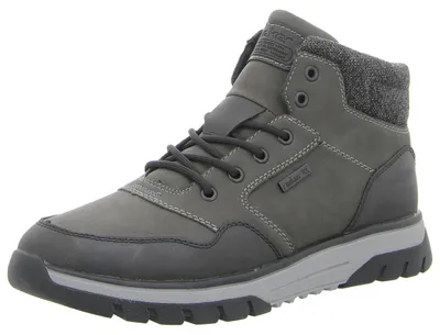 Produktbild von Rieker Herren Schnürstiefelette 39240-41, 39240-42, 39240-43, 39240-44 RIE-B9340 grau kombi 41