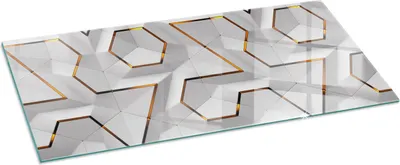 Zdjęcie produktu dla Płyta chroniąca przed iskrami - Szklana płyta podstawy do pieca opalanego drewnem - Podkład kominkowy wykonany ze szkła - 125x50 cm - Ognioodporna płyta podstawy pieca - Żaroodporna płyta ochronna do kominka - Przezroczysta szklana płyta ochronna podstawy - Kolor biały