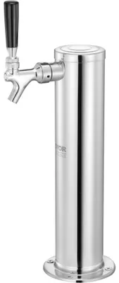 Obrázek produktu pro Dispenser pro čepování piva, jeden kohoutek - W21.8, regulátor tlaku - nerezová ocel