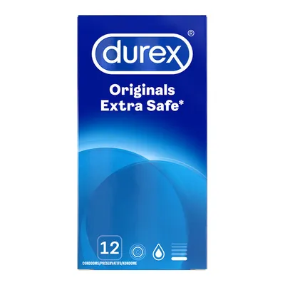 Image de Durex Extra Safe 12 pièces - Couleur : Transparent - Quantité : 12pcs