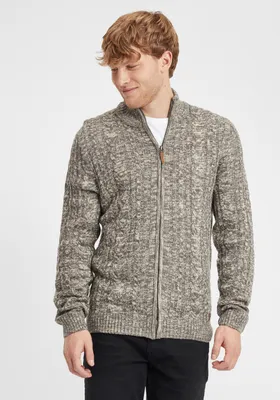Produktbild von BLEND BHZoltem Herren Strickjacke Cardigan Grobstrick Troyer