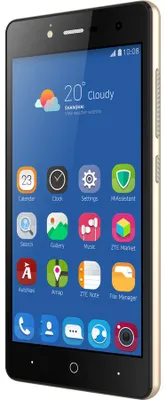 Produktbild von ZTE Blade L7, 12,7 cm (5"), 1 GB, 8 GB, 8 MP, Android 6.0, Schwarz