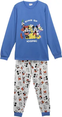 Produktbild von Cerda Group Mickey Langarm-pyjama Blau L Mann Blau L