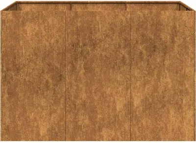 Produktbild von vidaXL Pflanzkübel Rostig 120x80x80 cm Wetterfester Stahl