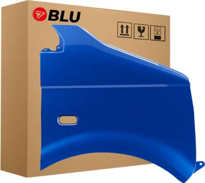 Image de BLU Aile Compatible avec VW Volkswagen Transporter T5 / Multivan LA5W Droite Blau RavennaBlau | 2003-2015 | Avant | Peint| Prêt à Monter | Galvanisé