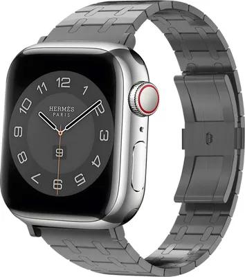 Produktbild von BALR Edelstahlband passend für Apple Watch 44mm / 45mm / 49mm - Schwarz - Kompatibel mit Series 4 bis 9, SE (44/45mm) & Apple Watch Ultra / Ultra 2 (49mm)