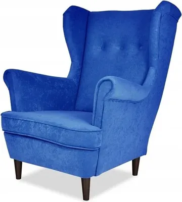 Produktbild von Family Meble Ohrensessel Ari Relaxsessel aus Webstoff Skandinavisch Loungesessel Fernsehsessel Für Wohnzimmer Esszimmer Schlafzimmer Büro (MKR 36)