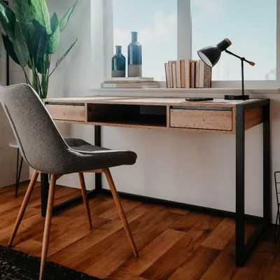 Immagine prodotto di Scrivania L120xP60XH75 Denver30 colore quercia antracite