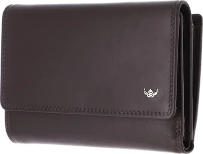 Zdjęcie produktu dla Portfel skórzany Golden Head Polo RFID Protect Portfel damski 2829 Ciemnobrązowy