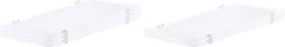 Produktbild von SparSet 5x Scharnierdeckel für transparente Eurobehälter BasicLine & LightLine | BxT 30x40cm | Eurobox, Transportbox, Transportbehälter, Stapelbehälter