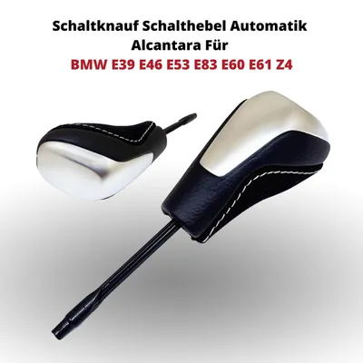 Immagine prodotto di Pomello del cambio leva automatica Alcantara per BMW E39 E46 E53 E83 E60 E61 Z4