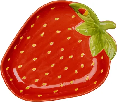 Obrázok produktu pre Clayre & Eef Škála Jahody 23x18x3 cm Červená keramika
