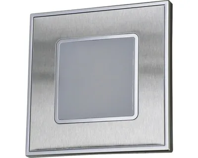 Image de Luminaire encastré à LED STEP LIGHT 1xLED/1W, 60lm, 4000K, acier satiné