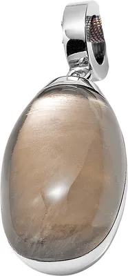 Produktbild von 031488G0 Anhänger mit Rauchquarz aus Edelstahl XEN