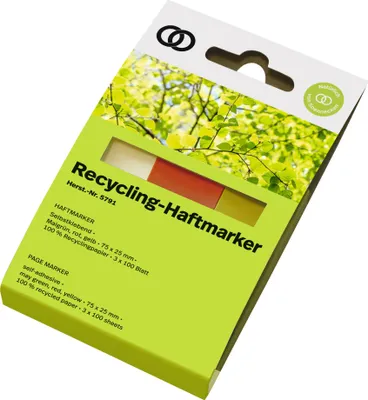 Immagine prodotto di Soennecken Haftmarker oeco 5791 RC 100Bl sort 3St