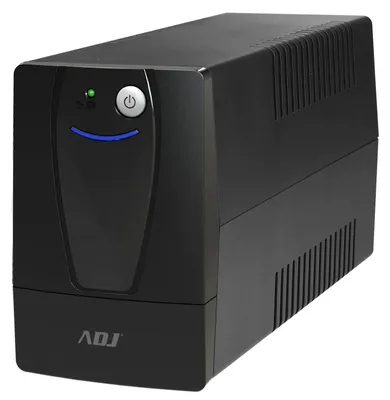 Zdjęcie produktu dla Zasilacz awaryjny UPS ADJ 650-00501 500 VA 280 W, typu Line Interactive, stacjonarny, 2 gniazda Schuko, USB