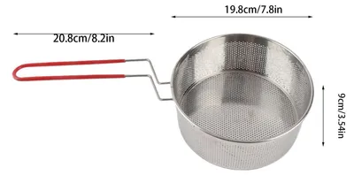 Produktbild von Frittierkorb Rund 304 mit Griff