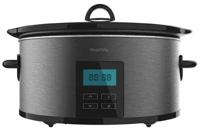 Produktbild von Cecotec 02031, 5,5 l, Schwarz, Edelstahl, Keramik, LCD, 24 h, Tasten