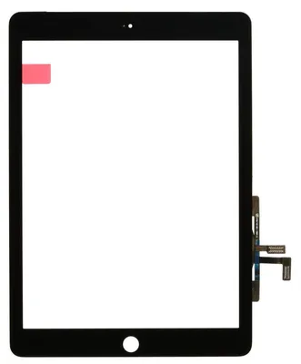 Produktbild von Apple iPad Air Touchscreen + Kleber, schwarz
