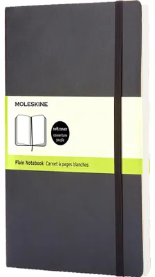Zdjęcie produktu dla Moleskine Classic, Monochromatyczny, Czarny, 192 ark., Matowy, Miękka okładka, Dorosły