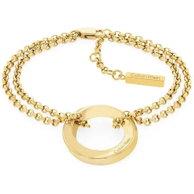 Produktbild von Armbanden   Kettenarmband Calvin Klein Gold   Kollektion Sculptural - frau