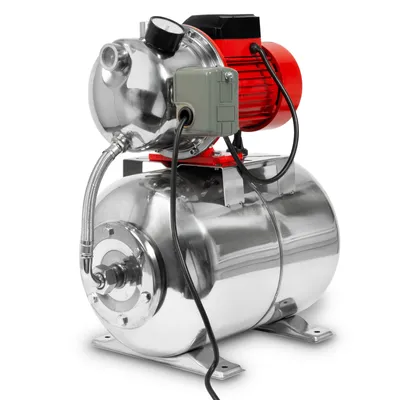 Immagine prodotto di EBERTH per acquedotti domestici Portata 3600 L/h, pressione di mandata 5 bar, 750 W, pompa con pressostato per funzionamento automatico, autoadescante, altezza di aspirazione 9 m