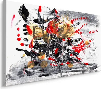 Obrázek produktu pro Obrázek chaotické abstrakce dekorace ideální pro ložnici s módní 3D efekt 120x80cm