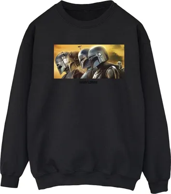 Produktbild von Star Wars - "The Mandalorian" Sweatshirt für Damen BI39716 (XXL) (Schwarz)