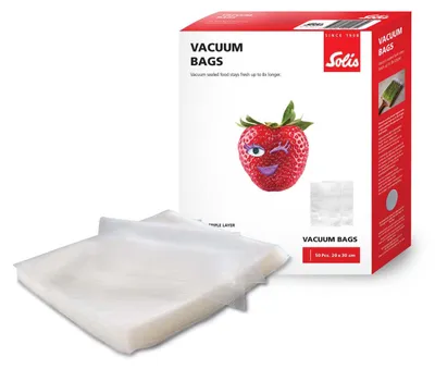 Produktbild von Solis 7611210922612, Vakuumtasche, Transparent, 50 Stück(e), 200 mm, 300 mm, 100 mm