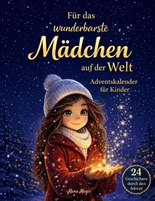 Produktbild von Für das wunderbarste Mädchen auf der Welt - Adventskalender für Kinder