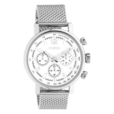 Produktbild von Oozoo Armbanduhr silber Edelstahl C10900 Timepieces Uni Analog-Quarzuhr UOC10900