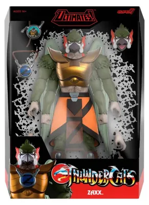 Zdjęcie produktu dla ThunderCats Ultimates! Seria 15, figurka akcji Zaxx, 18 cm