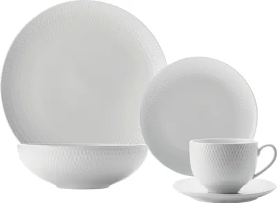 Produktbild von DIAMONDS Kaffee- und Tafelset 30-teilig, Porzellan, in Geschenkbox