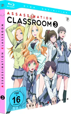 Produktbild von Assassination Classroom - Staffel 1 - Vol. 3 - [Blu-ray]