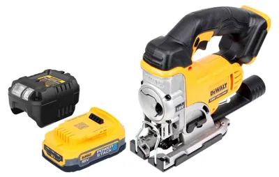 Zdjęcie produktu dla Wyrzynarka akumulatorowa DeWalt DCS 331 N 18 V Solo - bez akumulatora, bez ładowarki