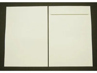 Produktbild von Versandtaschen Conqueror Texture C4 120g/qm haftklebend VE=250 Stück weiß