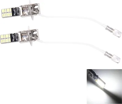 Obrázok produktu pre 2 PCS H3 4,8W 720LM 6500K biele svetlo 24 LED SMD 4014 bezchybné Canbus Car Clearance lampa, DC 12V