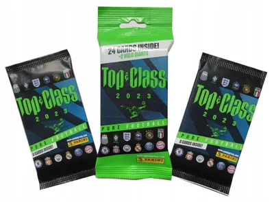Produktbild von Panini Top Class 2023 Football Cards: 2 Pouches + Fat Pack Holo Giants