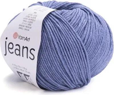 Produktbild von YarnArt Jeans 68 Denim Baumwolle Acryl 50g 160m DK Amigurumi Stricken Haekeln