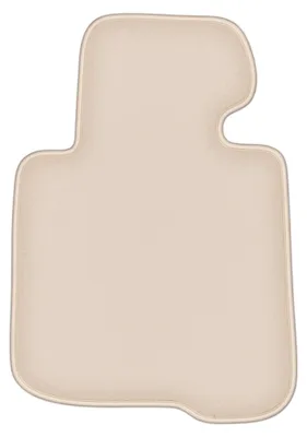 Produktbild von DURBAN Beige Velours-Fahrerfußmatte für BMW 4 F33 Coupé Cabrio (2013-)