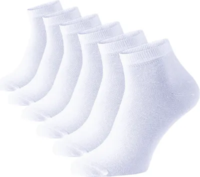Produktbild von Nordcap 6er Pack Socken halbhoch für Damen und Herren, atmungsaktiv und feuchtigkeitsregulierend