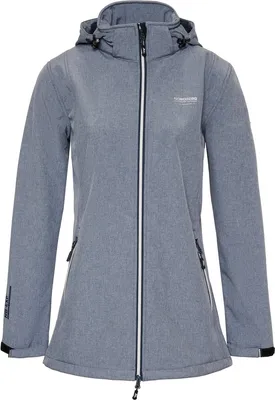 Immagine prodotto di Nordberg Ronda - Giacca estiva Softshell Outdoor Donna - Grigio chiaro melange - Taglia S