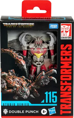 Produktbild von Transformers Rise of the Beats Studio Series Double Punch Figur 11cm
