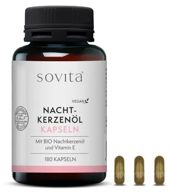 Produktbild von Sovita Nachtkerzenöl Kapseln 180 St