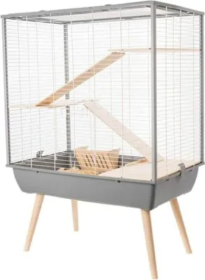 Obrázek produktu pro Zolux Cage Neo Cosy - velký rám (77,5 x 47,5 x 109 cm), šedý