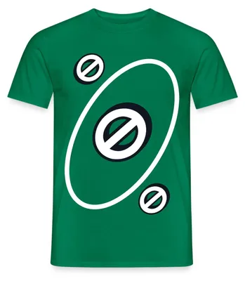 Produktbild von Spreadshirt UNO Karten Kostüm Aussetzen-Karte Karneval Männer T-Shirt, M, Kelly Green