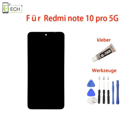 Produktbild von Für Xiaomi Redmi Note 10 Pro 5G / Poco X3 GT 21061110AG LCD Display Bildschirm
