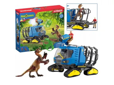Obrázok produktu pre SLH42604 Schleich Dinosaury - Terénne vozidlo na hľadanie dinosaurov, figurky pre deti od 4 rokov